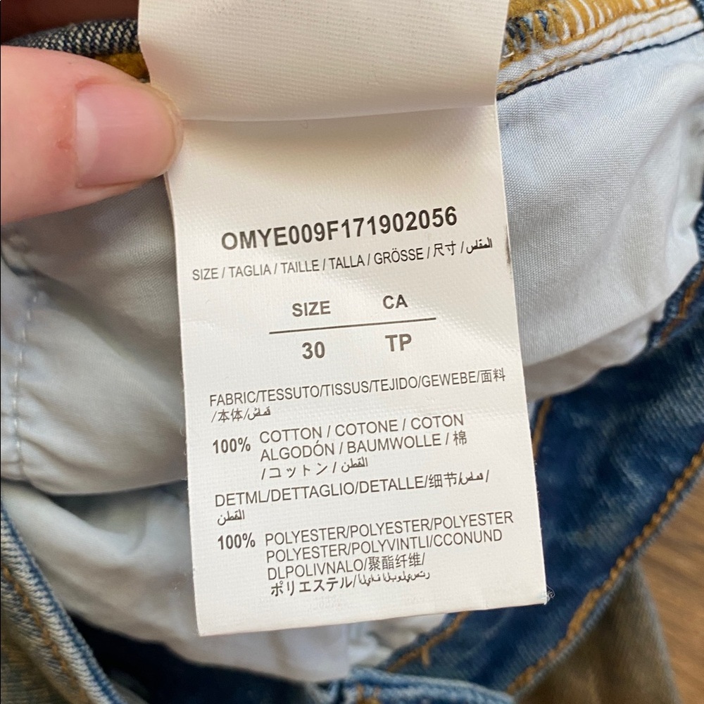 Off-White Main Label Mens Jeans 30 - Picture 4 of 7
